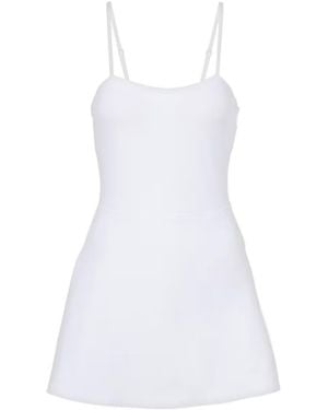 Alo Yoga Logo Sleeveless Dress - White