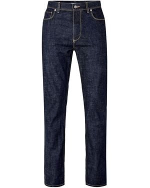 Fendi Straight Leg Denim Jeans - Blue