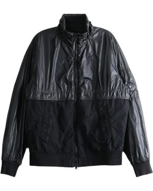 C.P. Company Cs Ii Mixed Bomber Lens Jacket - Black