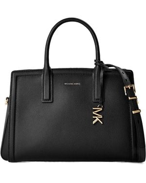 MICHAEL Michael Kors Grainedleather Satchel Bag - Black
