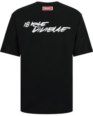 KENZO Graffiti Short-Sleeve T-Shirt - Black