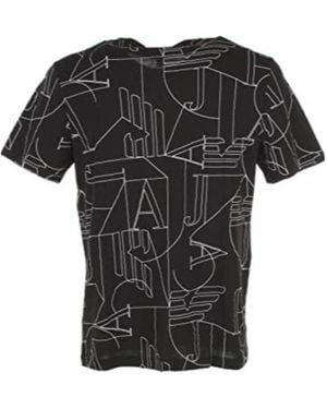 Armani Jeans Slim T-Shirt - Black
