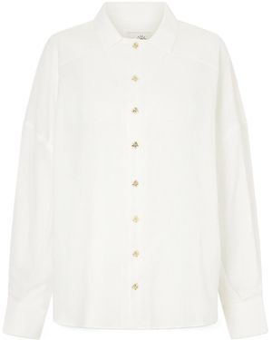 Donde Esteban Long-Sleeved Shirt - White