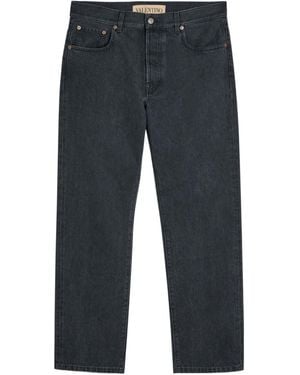 Valentino Straight-Leg Jeans - Blue