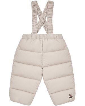 Moncler Padded Overalls - White