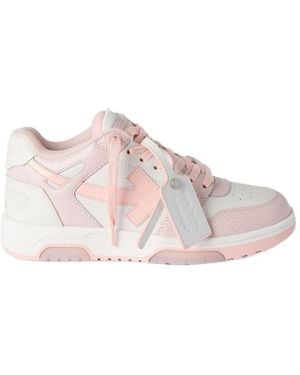 Off-White c/o Virgil Abloh Lace-Up Sneakers - Pink