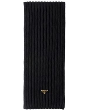 Prada Wool Scarf - Black