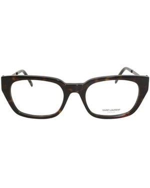 Saint Laurent Logo Flat Mirror - White