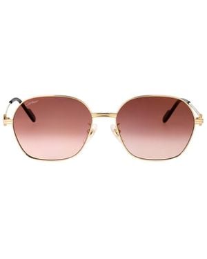 Cartier Full Frame Sunglasses - Pink