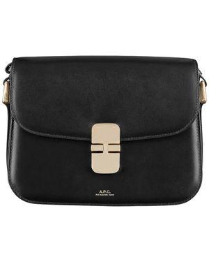 A.P.C. Small Grace Shoulder Bag - Black