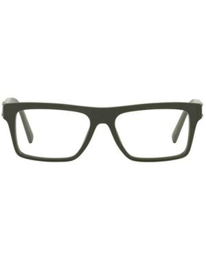 Dolce & Gabbana Eyewear Rectangular Frame Glasses - White