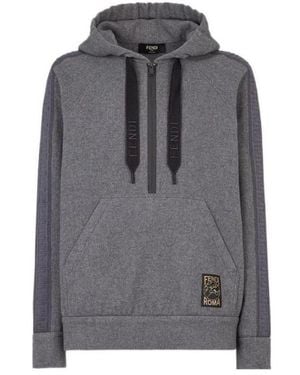 Fendi Jersey Sweatshirt - Grey