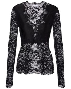 Rabanne Lace Top - Black