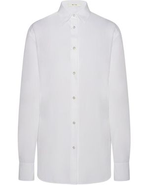The Row Long-Sleeved Shirt - White