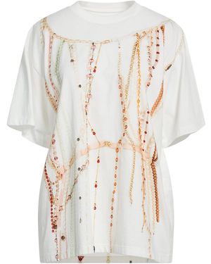 MM6 by Maison Margiela Printed T-Shirt - White