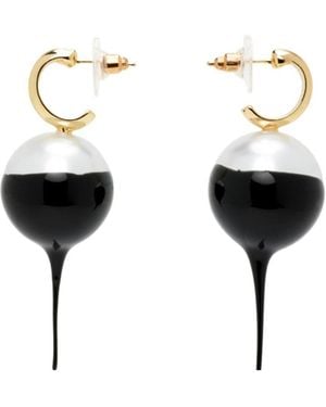 OTTOLINGER Dipped Pearl Earrings - White