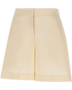Kaos Elastic-Waist Tailored Shorts - Natural