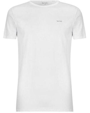 Paul Smith Logo Crew Neck T-Shirt - White