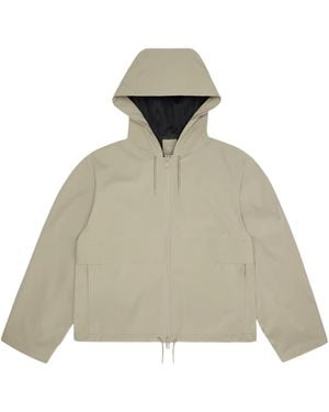 Rains Long-Sleeve Casual Jacket - Natural