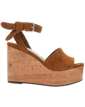 Jimmy Choo Jori 100 Sandals - Brown