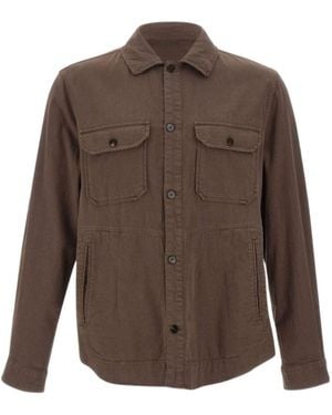 Woolrich Safari Overshirt Shirt - Brown