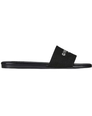 Givenchy 4G Flat Mules - Black