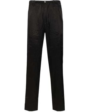 Dries Van Noten Straight Leg Trousers - Black
