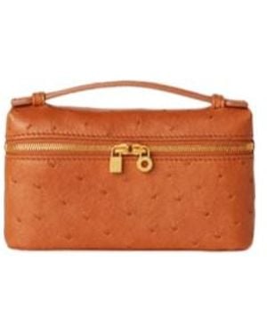 Loro Piana Extra Pocket Mini Pouch - Orange