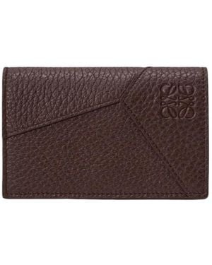 Loewe Puzzle Business Cardholder - Brown