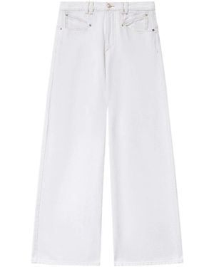 Isabel Marant Lemony Jeans - White