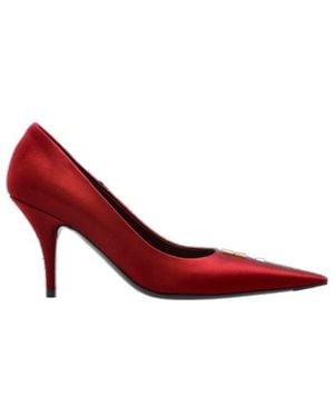 Balenciaga Court Shoes - Red
