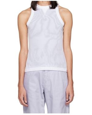 Eytys Ribbed Knit Vest - Blue