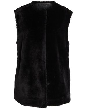 TOTEME Shearling Gilet - Black