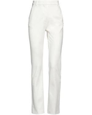 Sportmax Straight-Leg Casual Pants - White