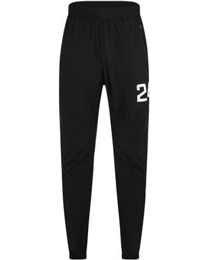 Represent Numberprinted Cuffed Sports Pants - Black
