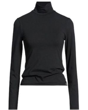 Rag & Bone High-Neck Long-Sleeved T-Shirt - Black