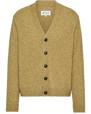 Maison Margiela Pilling Knitwear Cardigan - Green