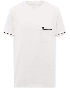 Ferragamo Ferragamo Short Sleeve Crewneck T-Shirt - White