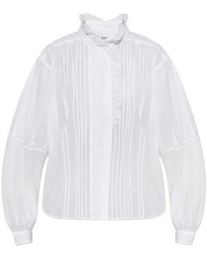Isabel Marant Long-Sleeved Shirt - White