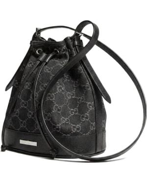 Gucci Venice Small Bucket Bag - Black