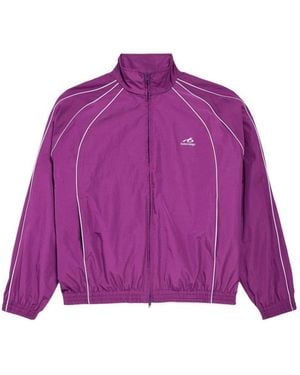 Balenciaga Bodies Sport Jacket - Purple