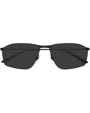 Balenciaga Eyewear Rectangle-Frame Sunglasses - Multicolour