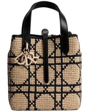 Dior Small Toujours Vertical Tote Bag - Black