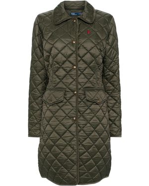Polo Ralph Lauren Press-Stud Fastening Coat - Green