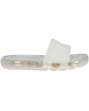 Tory Burch Bubble Jelly Slides - White