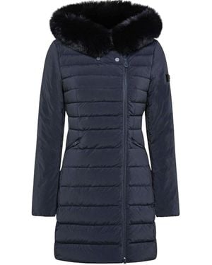 Peuterey Long-Sleeved Down Jacket - Blue