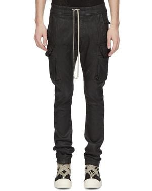 Rick Owens Drawstring Casual Trousers - Black
