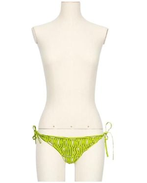 Dior Printed Bikini Swimsuit - Yellow