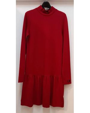 Moschino Long-Sleeved Dress - Red
