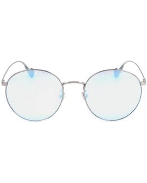Moncler Eyewear Round Frame Sunglasses - White